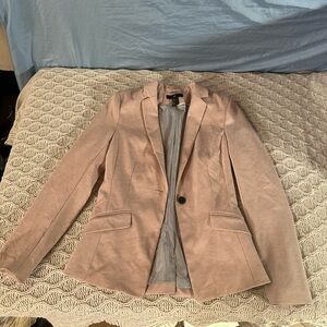 H&M Blush Jacket with Striped Lining